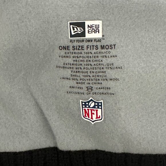 New Era Jacksonville Jaguars NFL Removeable Pom Knit Beanie One Size Football - Picture 3 of 7